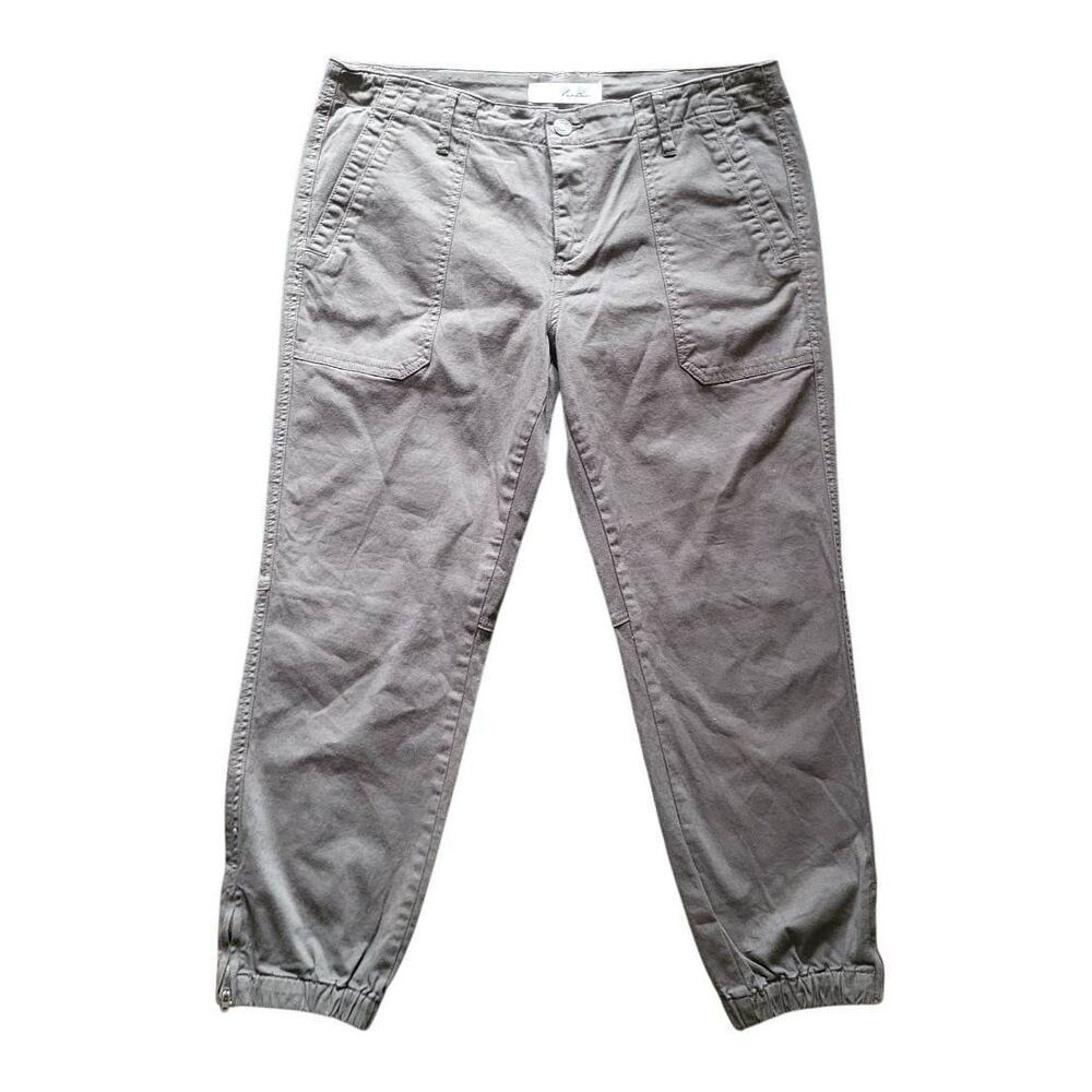 NWOT Kancan Pants Women's 31 Olive Green Mid Rise Cotton Utility Joggers